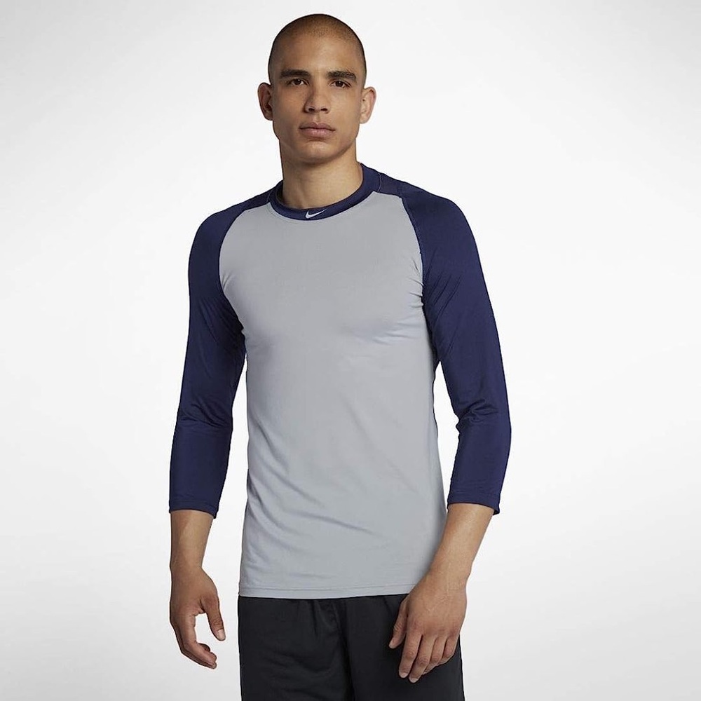 Nike Pro Dri-FIT 3/4 sleeve Baseball Tee
